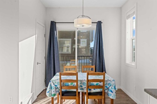 901-115 Sagewood Drive Sw, Airdrie, AB - Indoor Photo Showing Dining Room