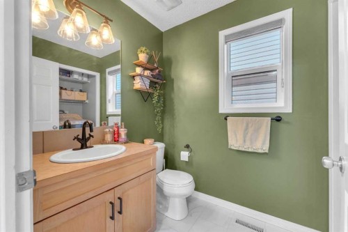 138 Saddlecrest Park Ne, Calgary, AB - Indoor Photo Showing Bathroom