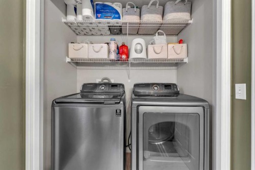 138 Saddlecrest Park Ne, Calgary, AB - Indoor Photo Showing Laundry Room