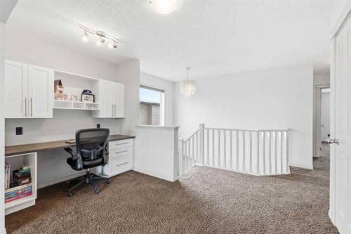 9 Sage Hill Landing Nw, Calgary, AB - Indoor Photo Showing Office