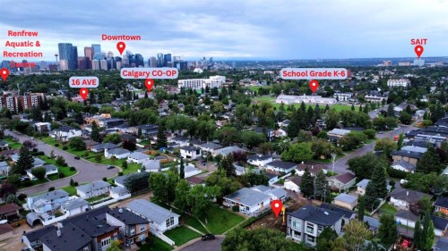 2105A 7 Street Ne, Calgary, AB - Outdoor With View