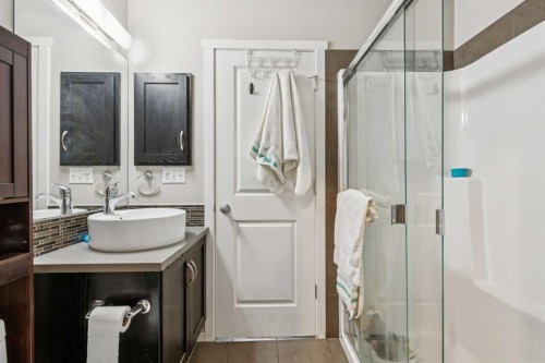 1202-125 Panatella Way Nw, Calgary, AB - Indoor Photo Showing Bathroom