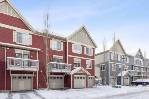 1202-125 Panatella Way Nw, Calgary, AB - Outdoor With Balcony With Facade