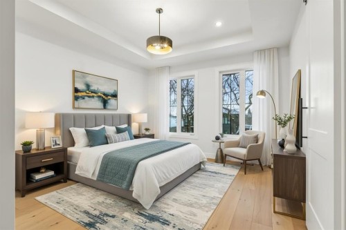 642 25 Avenue Nw, Calgary, AB - Indoor Photo Showing Bedroom