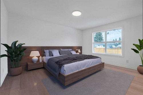 13016 Lake Twintree Road Se, Calgary, AB - Indoor Photo Showing Bedroom