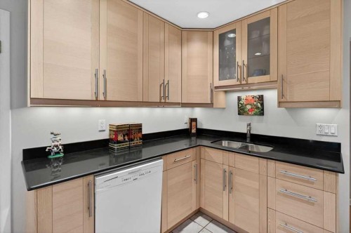 2808 35 Street Sw, Calgary, AB - Indoor Photo Showing Kitchen With Double Sink