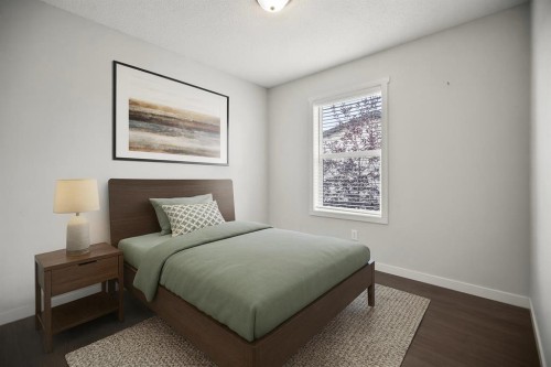 384 Copperpond Landing Se, Calgary, AB - Indoor Photo Showing Bedroom