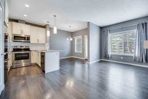 384 Copperpond Landing Se, Calgary, AB - Indoor Photo Showing Kitchen With Stainless Steel Kitchen