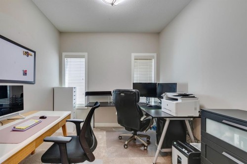 119 Marquis Crescent Se, Calgary, AB - Indoor Photo Showing Office