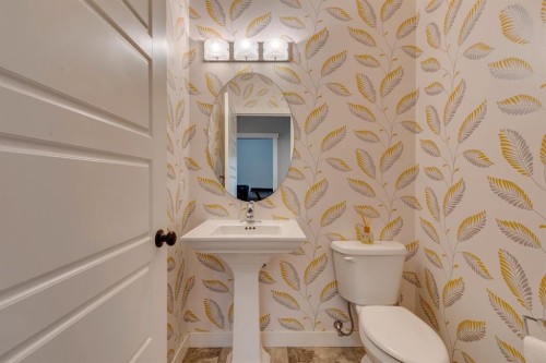 119 Marquis Crescent Se, Calgary, AB - Indoor Photo Showing Bathroom