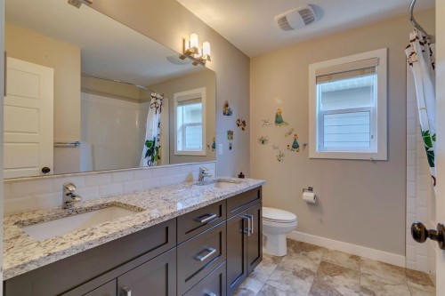 119 Marquis Crescent Se, Calgary, AB - Indoor Photo Showing Bathroom