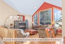 1-125 Stonecreek Road, Canmore, AB  - Indoor With Fireplace 