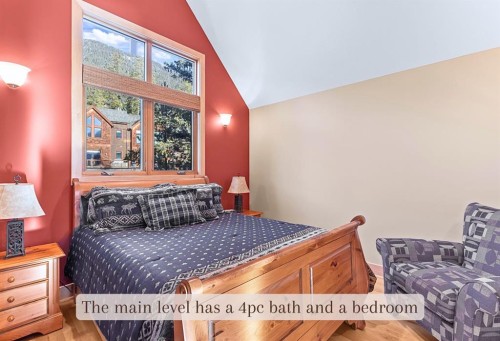 1-125 Stonecreek Road, Canmore, AB - Indoor Photo Showing Bedroom