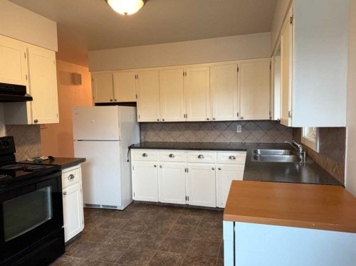 3203 9 Street Nw, Calgary, AB - Indoor Photo Showing Kitchen With Double Sink