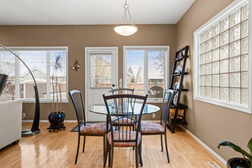 101 Chaparral Villas Se, Calgary, AB - Indoor Photo Showing Dining Room
