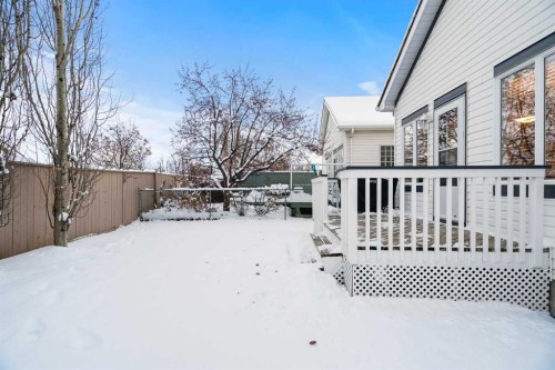 101 Chaparral Villas Se, Calgary, AB - Outdoor With Deck Patio Veranda