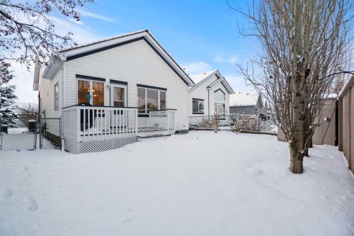 101 Chaparral Villas Se, Calgary, AB - Outdoor With Deck Patio Veranda