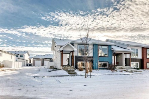 45 Ellington Crescent, Red Deer, AB - Outdoor With Facade