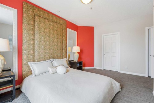 708-108 15 Avenue Se, Calgary, AB - Indoor Photo Showing Bedroom