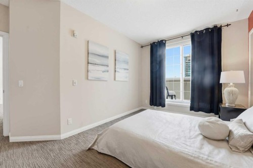 708-108 15 Avenue Se, Calgary, AB - Indoor Photo Showing Bedroom