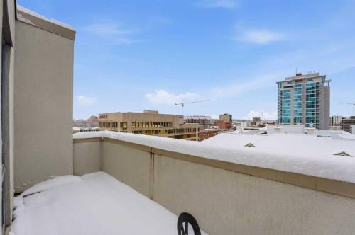 708-108 15 Avenue Se, Calgary, AB - Outdoor With Balcony