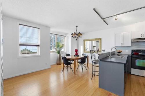 708-108 15 Avenue Se, Calgary, AB - Indoor Photo Showing Kitchen