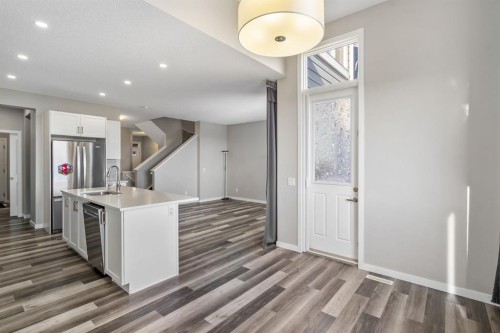 185 Masters Row Se, Calgary, AB - Indoor Photo Showing Kitchen