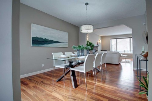 1796 Panatella Boulevard Nw, Calgary, AB - Indoor Photo Showing Dining Room