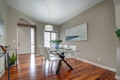 1796 Panatella Boulevard Nw, Calgary, AB - Indoor Photo Showing Dining Room
