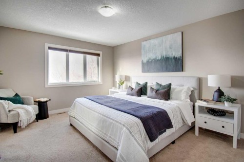 1796 Panatella Boulevard Nw, Calgary, AB - Indoor Photo Showing Bedroom