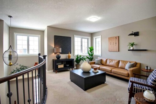 1796 Panatella Boulevard Nw, Calgary, AB - Indoor Photo Showing Living Room