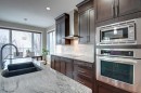 1796 Panatella Boulevard Nw, Calgary, AB  - Indoor Photo Showing Kitchen With Stainless Steel Kitchen With Double Sink With Upgraded Kitchen 