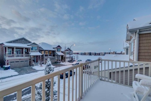 61 Cityscape View Ne, Calgary, AB - Outdoor With Balcony With Deck Patio Veranda