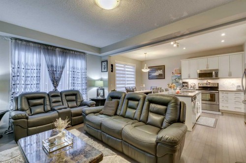 61 Cityscape View Ne, Calgary, AB - Indoor Photo Showing Living Room