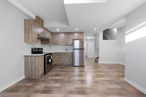 149 Corner Ridge Mews Ne, Calgary, AB - Indoor Photo Showing Kitchen With Stainless Steel Kitchen