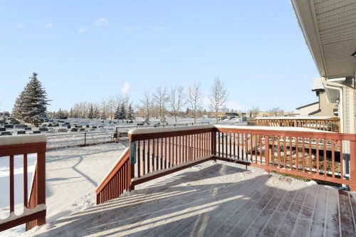 17 Deer Coulee Drive, Didsbury, AB - Outdoor With Deck Patio Veranda