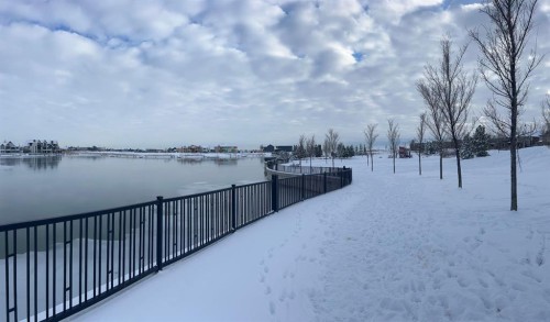 8305-1802 Mahogany Boulevard Se, Calgary, AB - Outdoor With Body Of Water With View