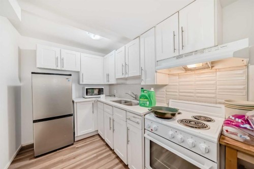 1221 Millview Road Sw, Calgary, AB - Indoor Photo Showing Kitchen With Double Sink