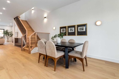 4834 22 Avenue Nw, Calgary, AB - Indoor Photo Showing Dining Room