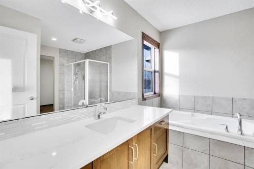 142 Everoak Green Sw, Calgary, AB - Indoor Photo Showing Bathroom