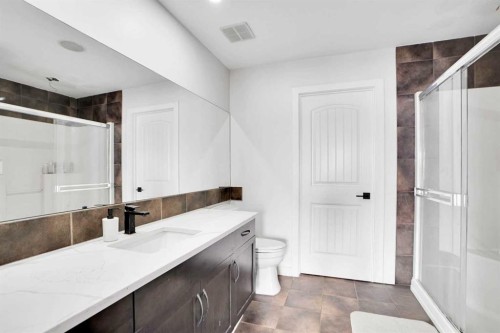 85 Saddlebrook Circle Ne, Calgary, AB - Indoor Photo Showing Bathroom