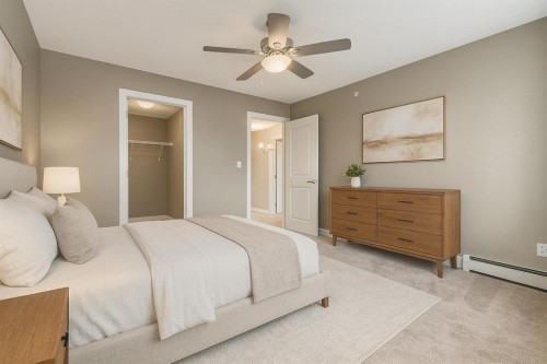 1414-1317 27 Street Se, Calgary, AB - Indoor Photo Showing Bedroom