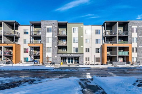 1414-1317 27 Street Se, Calgary, AB - Outdoor With Balcony With Facade
