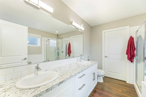 25 Cornerstone Manor Ne, Calgary, AB - Indoor Photo Showing Bathroom