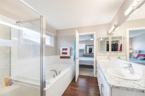 25 Cornerstone Manor Ne, Calgary, AB - Indoor Photo Showing Bathroom