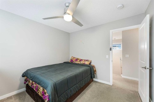 25 Cornerstone Manor Ne, Calgary, AB - Indoor Photo Showing Bedroom