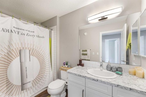 25 Cornerstone Manor Ne, Calgary, AB - Indoor Photo Showing Bathroom