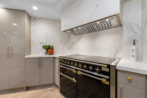601-320 Meredith Road Ne, Calgary, AB - Indoor Photo Showing Kitchen