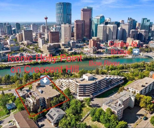 601-320 Meredith Road Ne, Calgary, AB - Outdoor With View