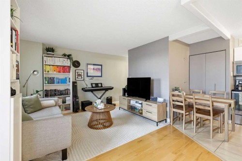 508-111 14 Avenue Se, Calgary, AB - Indoor Photo Showing Living Room